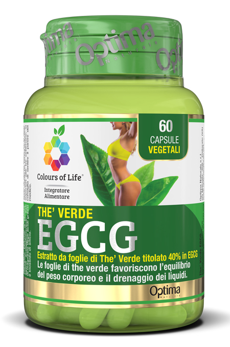 COLOURS OF LIFE THE VERDE EGCG 60 CAPSULE VEGETALI - Farmacia Sant Anna SAS del Dott. Mariani Federigo