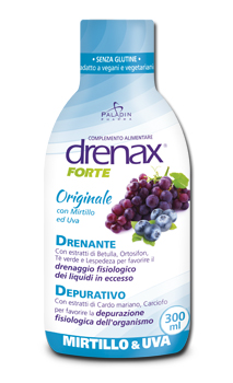 DRENAX FORTE ORIGINALE CON MIRTILLO E UVA 300 ML - Farmacia Sant Anna SAS del Dott. Mariani Federigo
