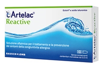 ARTELAC REACTIVE SOLUZIONE OFTALMICA MONODOSE 10 UNITA' DA 0,5 ML - Farmacia Sant Anna SAS del Dott. Mariani Federigo