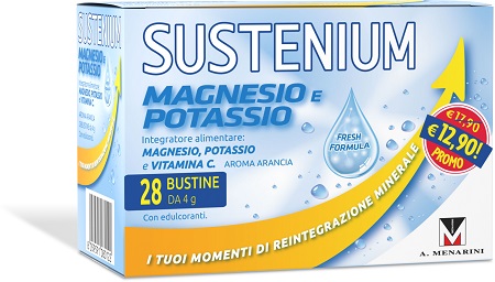 SUSTENIUM MAGNESIO POTASSIO 28 BUSTINE PROMO - Farmacia Sant Anna SAS del Dott. Mariani Federigo