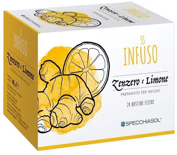INFUSO TISANA ZENZERO + LIMONE 20 FILTRI - Farmacia Sant Anna SAS del Dott. Mariani Federigo