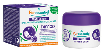 PURESSENTIEL BALSAMO DA MASSAGGIO PETTORALE BIMBO SONNI SERENI 30 ML - Farmacia Sant Anna SAS del Dott. Mariani Federigo