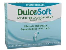 DULCOSOFT POLVERE PER SOLUZIONE ORALE 20 BUSTINE - Farmacia Sant Anna SAS del Dott. Mariani Federigo
