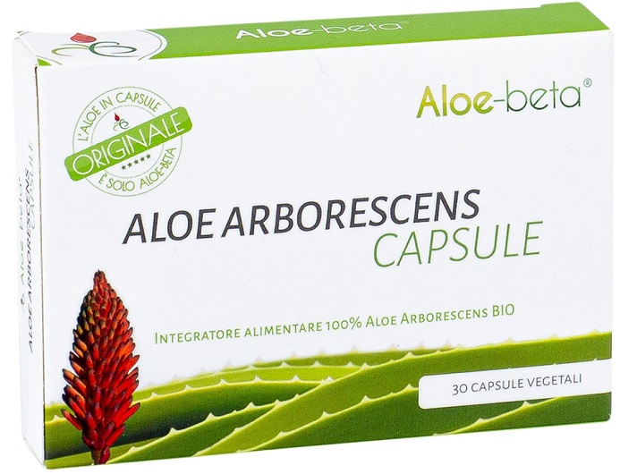 ALOE BETA 30 CAPSULE ALOE ARBORESCENS - Farmacia Sant Anna SAS del Dott. Mariani Federigo