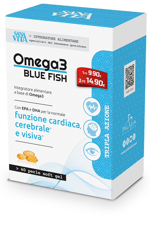 SANAVITA BLUE FISH 60 CAPSULE - Farmacia Sant Anna SAS del Dott. Mariani Federigo