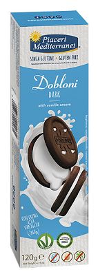 PIACERI MEDITERRANEI DOBLONI DARK 120 G - Farmacia Sant Anna SAS del Dott. Mariani Federigo