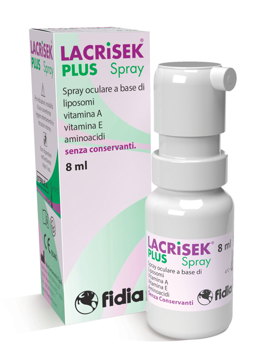 LACRISEK PLUS SPRAY SENZA CONSERVANTI SOLUZIONE OFTALMICA 8 ML - Farmacia Sant Anna SAS del Dott. Mariani Federigo