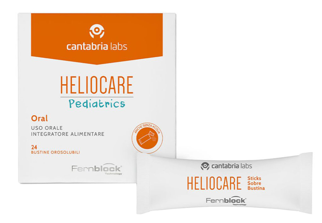 HELIOCARE PEDIATRICS ORAL 24 BUSTINE - Farmacia Sant Anna SAS del Dott. Mariani Federigo