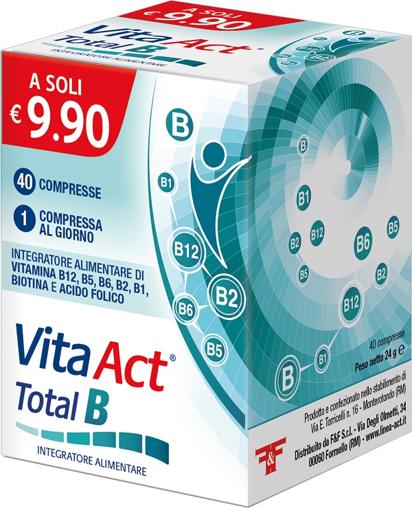 VITA ACT TOTAL B 40 COMPRESSE - Farmacia Sant Anna SAS del Dott. Mariani Federigo