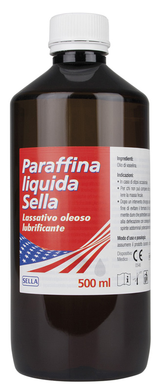PARAFFINA LIQUIDA MD LASSATIVO 500 ML SELLA - Farmacia Sant Anna SAS del Dott. Mariani Federigo