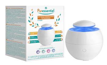 PURESSENTIEL DIFFUSORE UMIDIFICATORE ULTRASONICO O'XYGEN - Farmacia Sant Anna SAS del Dott. Mariani Federigo