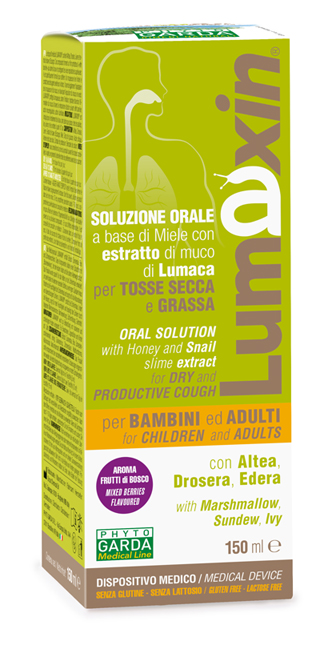 LUMAXIN DISPOSITIVO MEDICO SCIROPPO ADULTI/BAMBINI 150 ML - Farmacia Sant Anna SAS del Dott. Mariani Federigo