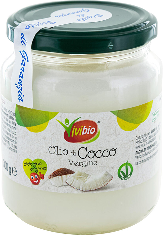OLIO DI COCCO VERGINE VIVIBIO 300 ML - Farmacia Sant Anna SAS del Dott. Mariani Federigo