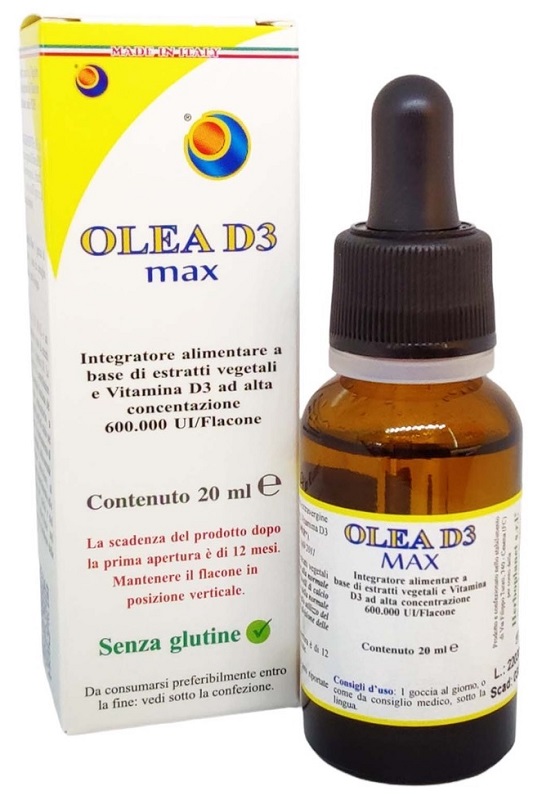 OLEA D3 MAX GOCCE 20 ML - Farmacia Sant Anna SAS del Dott. Mariani Federigo