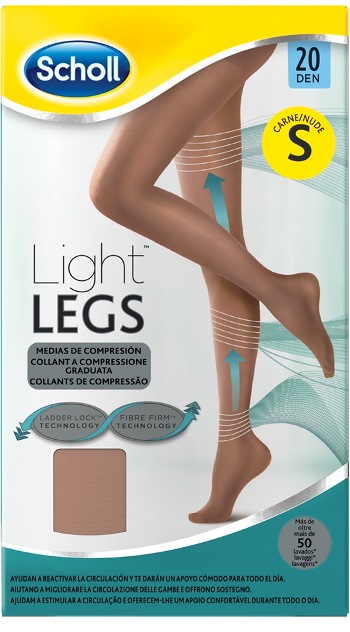 SCHOLL LIGHTLEGS 20 DENARI TAGLIA S COLORE NUDE 1 PAIO - Farmacia Sant Anna SAS del Dott. Mariani Federigo