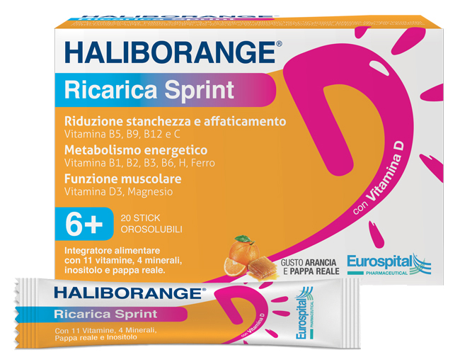 HALIBORANGE RICARICA SPRINT 20 STICK PACK 2 G - Farmacia Sant Anna SAS del Dott. Mariani Federigo