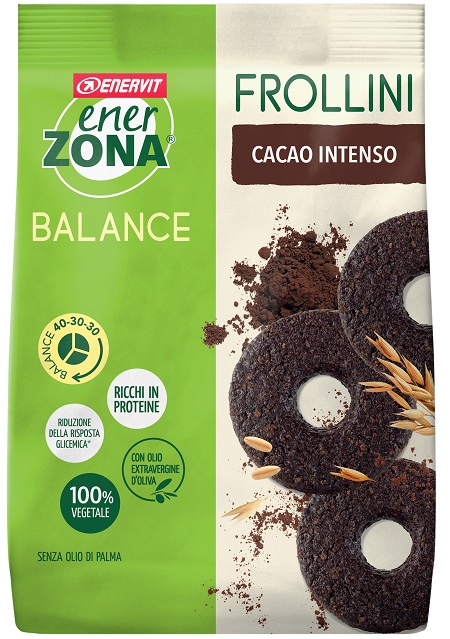 ENERZONA FROLLINI GUSTO FONDENTE INTENSO 250 G - Farmacia Sant Anna SAS del Dott. Mariani Federigo