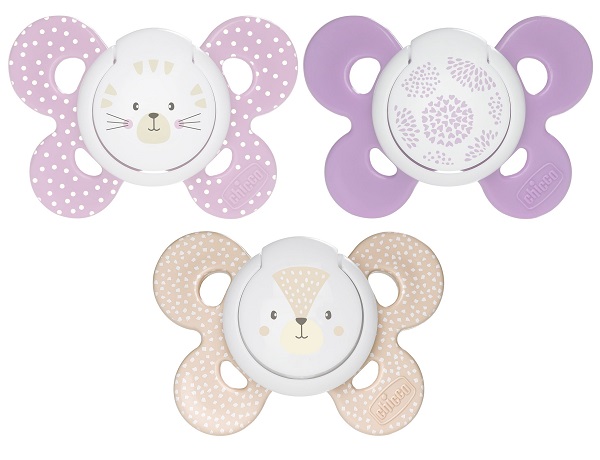 CHICCO SUCCHIETTO COMFORT GIRL IN SILICONE 6-16 MESI 2 PEZZI - Farmacia Sant Anna SAS del Dott. Mariani Federigo
