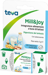 MILL&JOY TEVA 20 COMPRESSE MASTICABILI - Farmacia Sant Anna SAS del Dott. Mariani Federigo