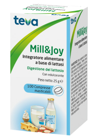 MILL&JOY TEVA 100 COMPRESSE MASTICABILI - Farmacia Sant Anna SAS del Dott. Mariani Federigo