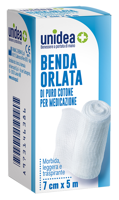BENDA ORLATA UNIDEA M 5 X 7 CM - Farmacia Sant Anna SAS del Dott. Mariani Federigo