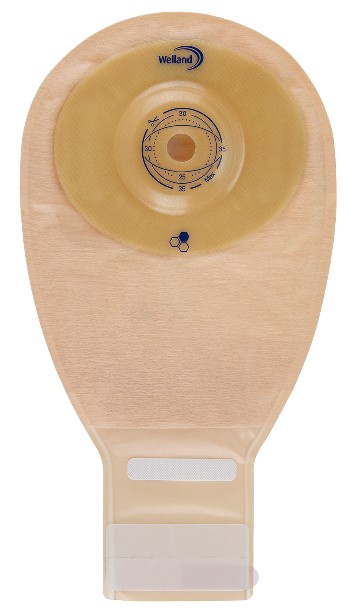 SACCA PER ILEOSTOMIA OPACA RITAGLIABILE WELLAND AURUM PROFILE ILEO MIDI DIAMETRO 13-48 MM INIZIO CONVESSITA' 48 MM 10 PEZZI - Farmacia Sant Anna SAS del Dott. Mariani Federigo