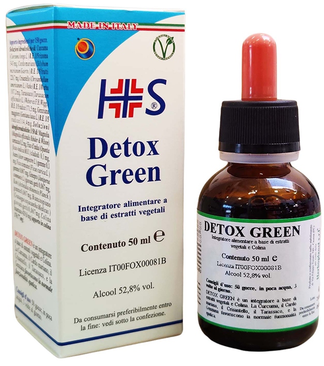 DETOX GREEN GOCCE 50 ML - Farmacia Sant Anna SAS del Dott. Mariani Federigo