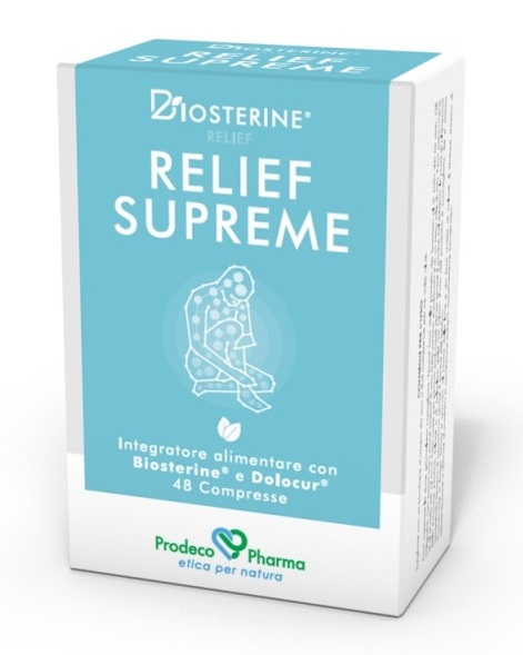 BIOSTERINE RELIEF SUPREME 48 COMPRESSE - Farmacia Sant Anna SAS del Dott. Mariani Federigo