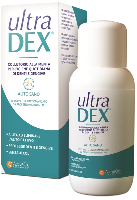ULTRADEX COLLUTORIO ALITO SANO 250 ML SENZA ALCOOL - Farmacia Sant Anna SAS del Dott. Mariani Federigo