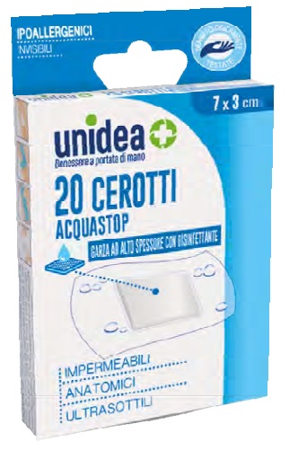 CEROTTO UNIDEA MISURA GRANDE IMPERMEABILE 7X3 CM 20 PEZZI - Farmacia Sant Anna SAS del Dott. Mariani Federigo