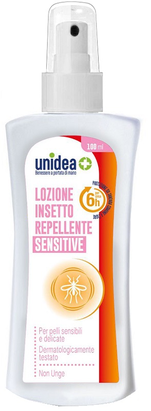 UNIDEA LOZIONE INSETTOREPELLENTE SENSITIVE SPRAY 100 ML - Farmacia Sant Anna SAS del Dott. Mariani Federigo