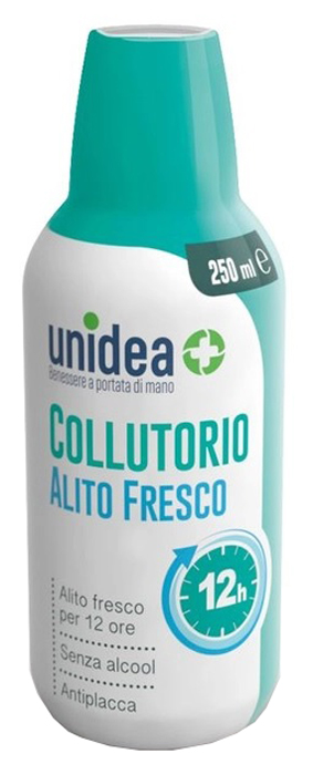 UNIDEA COLLUTORIO ALITO FRESCO 12H 250 ML - Farmacia Sant Anna SAS del Dott. Mariani Federigo