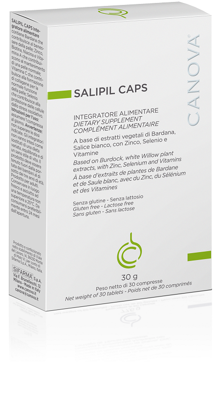CANOVA SALIPIL CAPS 30 COMPRESSE NUOVA CONFEZIONE - Farmacia Sant Anna SAS del Dott. Mariani Federigo