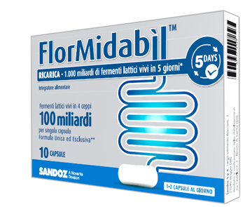 FLORMIDABIL RICARICA 10 CAPSULE - Farmacia Sant Anna SAS del Dott. Mariani Federigo