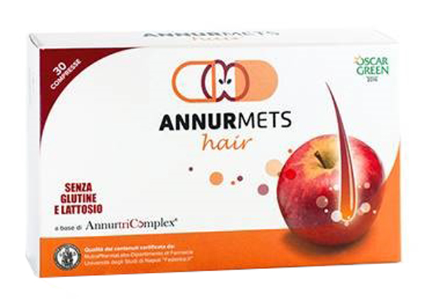 ANNURMETS HAIR 510 MG 30 COMPRESSE - Farmacia Sant Anna SAS del Dott. Mariani Federigo