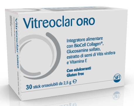 VITREOCLAR ORO 30 BUSTINE OROSOLUBILI DA 2,5 G - Farmacia Sant Anna SAS del Dott. Mariani Federigo
