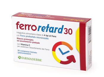 FERRO RETARD 30 COMPRESSE - Farmacia Sant Anna SAS del Dott. Mariani Federigo