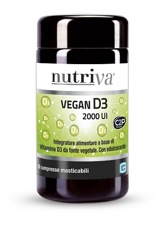 NUTRIVA VEGAN D3 60 COMPRESSE 2000 UI - Farmacia Sant Anna SAS del Dott. Mariani Federigo