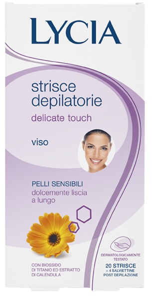 LYCIA 20 STRISCE VISO DELICATE 12 PEZZI - Farmacia Sant Anna SAS del Dott. Mariani Federigo