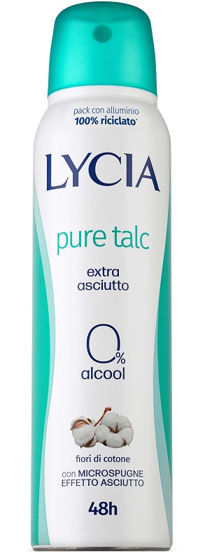 LYCIA SPRAY PURE TALC 150 ML - Farmacia Sant Anna SAS del Dott. Mariani Federigo