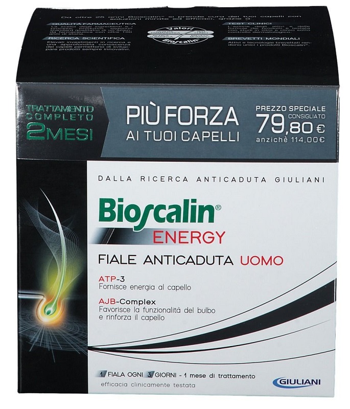 BIOSCALIN ENERGY FIALE DOPPIA TAGLIO PREZZO - Farmacia Sant Anna SAS del Dott. Mariani Federigo