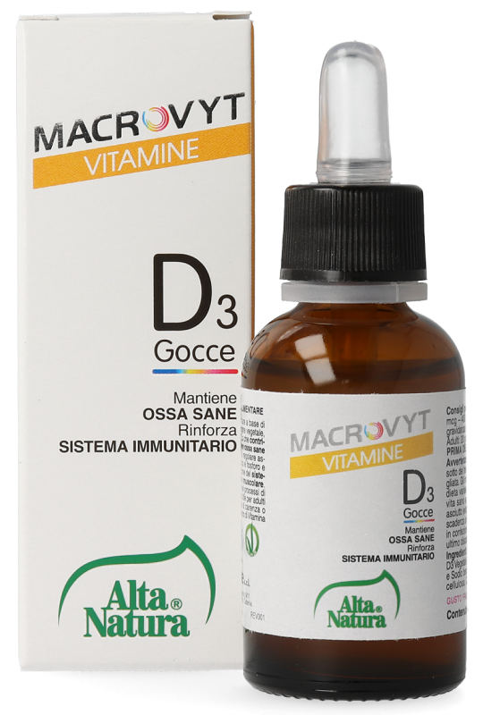 MACROVYT VITAMINA D3 VEG GOCCE 30 ML - Farmacia Sant Anna SAS del Dott. Mariani Federigo