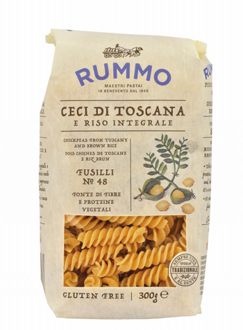 RUMMO FUSILLI N 48 CECI DI TOSCANA E RISO INTEGRALE 300 G - Farmacia Sant Anna SAS del Dott. Mariani Federigo