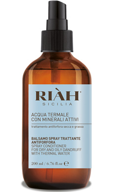 RIAH ACQUA TERMALE BALSAMO SPRAY ANTIFORFORA 200 ML - Farmacia Sant Anna SAS del Dott. Mariani Federigo