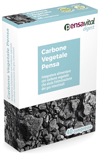 CARBONE VEGETALE PENSA 40 COMPRESSE - Farmacia Sant Anna SAS del Dott. Mariani Federigo