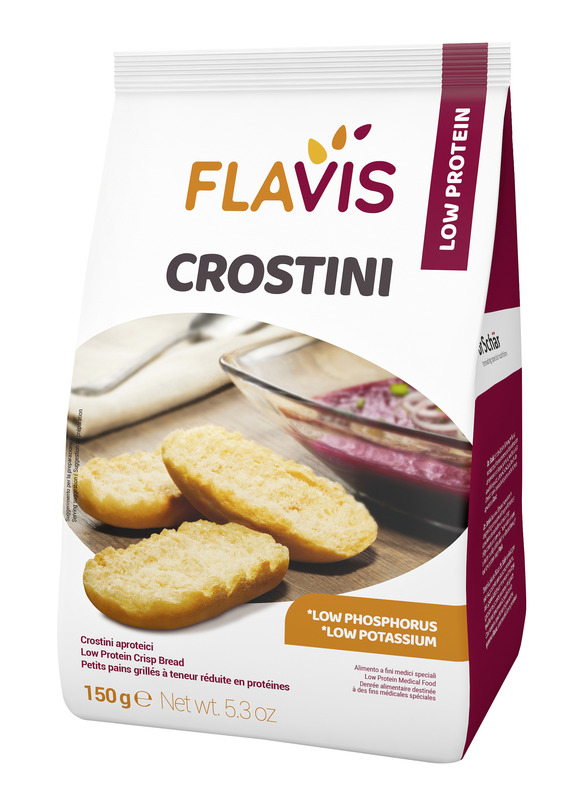 FLAVIS CROSTINI APROTEICI 150 G - Farmacia Sant Anna SAS del Dott. Mariani Federigo