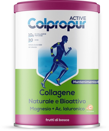 COLPROPUR ACTIVE FRUTTI DI BOSCO 345 G - Farmacia Sant Anna SAS del Dott. Mariani Federigo