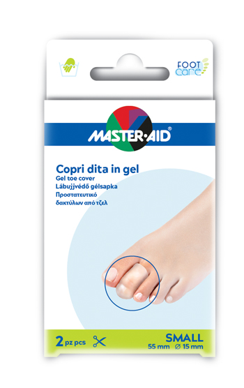 COPRI DITA MASTER-AID FOOTCARE IN GEL SMALL 2 PEZZI C1 - Farmacia Sant Anna SAS del Dott. Mariani Federigo