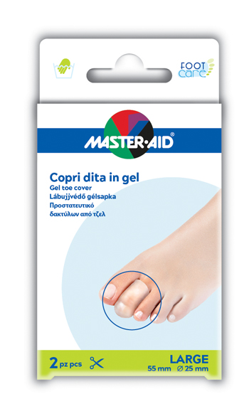 COPRI DITA MASTER-AID FOOTCARE IN GEL LARGE 2 PEZZI C2 - Farmacia Sant Anna SAS del Dott. Mariani Federigo