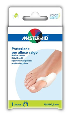 PROTEZIONE IN GEL MASTER-AID FOOTCARE PER ALLUCE VALGO 1 PEZZO D6 - Farmacia Sant Anna SAS del Dott. Mariani Federigo
